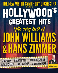 THE NEW VISION SYMPHONY ORCHESTRA plays: HOLLYWOODs GREATEST HITS 