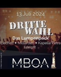 Dritte Wahl + Das Lumpenpack, Liedfett, Milliarden u.a.- Match Börner Open Air in Norderstedt 